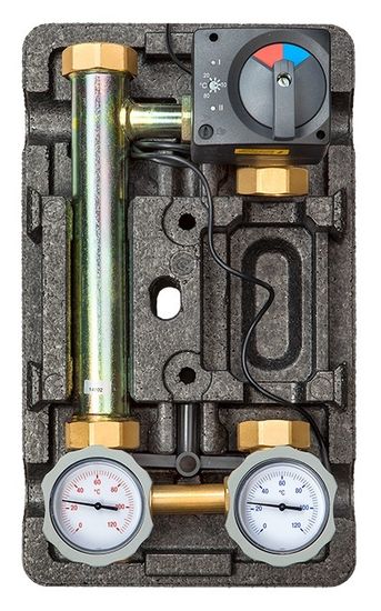 Насосная группа MK 1" Meibes ME 45841.5 EA RU с электронным термостатом, с сервоприводом без насоса