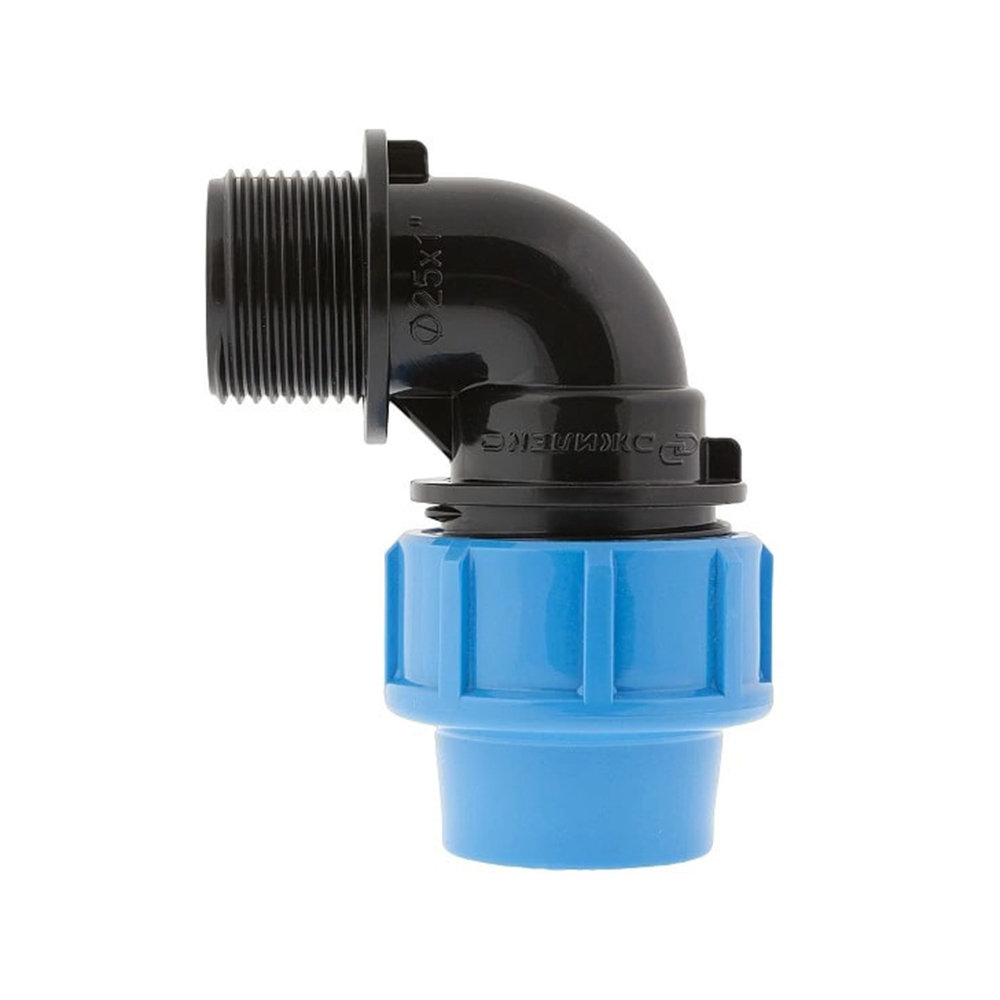 Отвод комбинированный полипропиленовый Джилекс, с наружной резьбой, 25 x 1" П