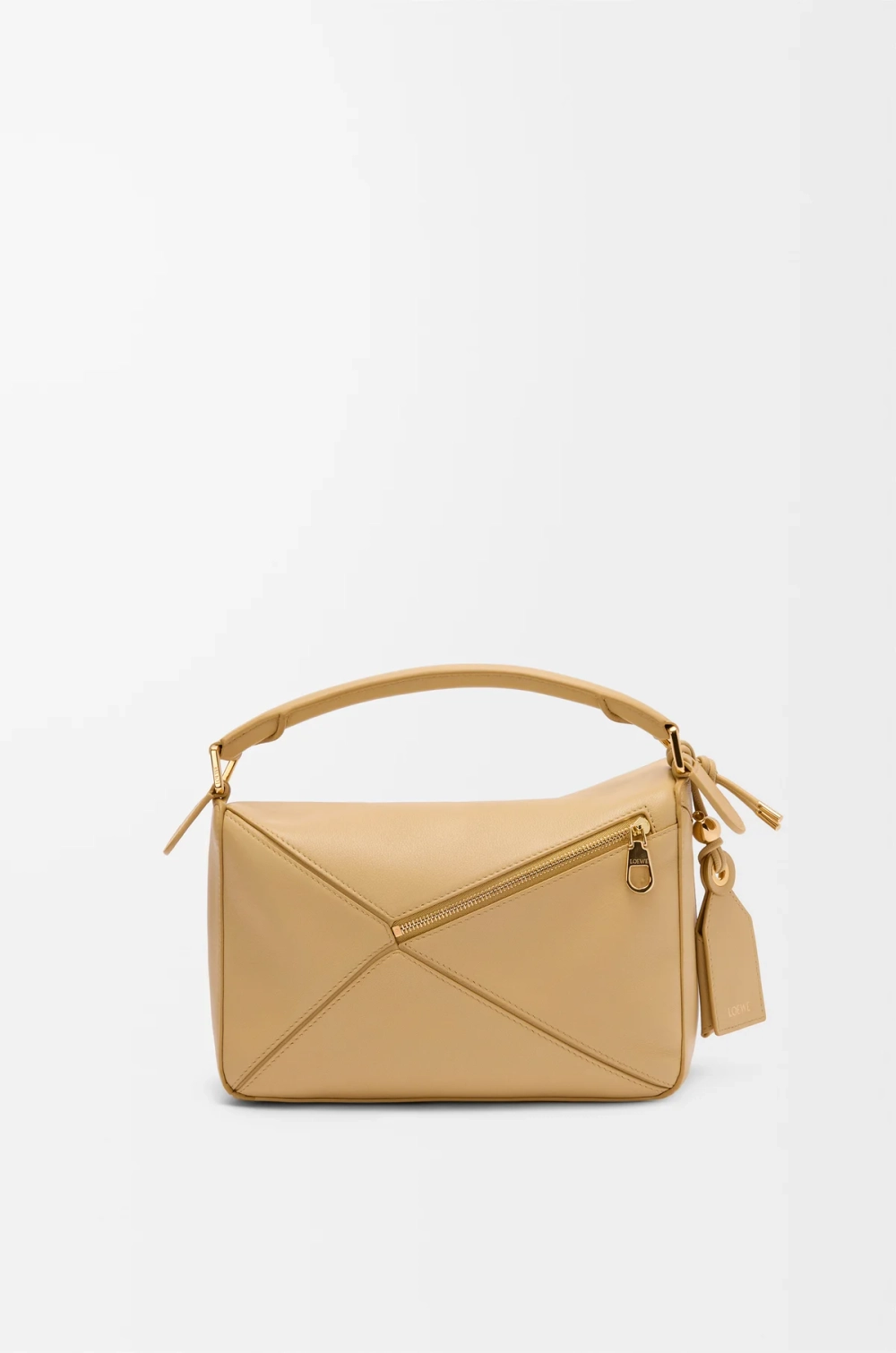 Loewe Маленькая сумка натуральной кожи, цвет сливочного масла