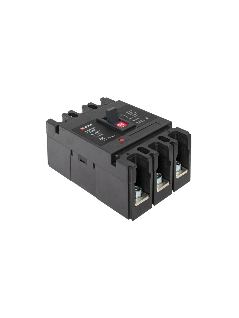 Выключатель автоматический LS250 25кА 3P 250А ProPact EKF mccb-250-25-3-250-ls
