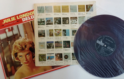 Винтажная виниловая пластинка Julie London Deluxe (Japan 1967) (Red Vinyl)