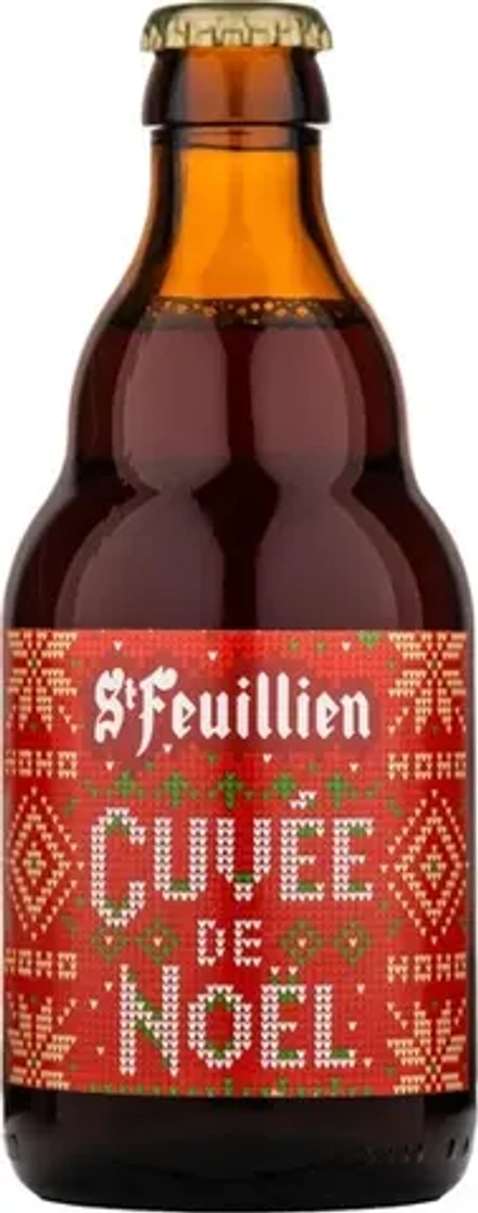 Пиво Сен Фёйен Кюве де Ноэль / St. Feuillien Cuvee de Noel 0.33 - стекло