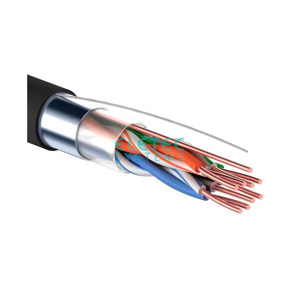 06-423 FTP кат.5e, 4 пары, 0,51 (Россия) кабель витая пара Eletec