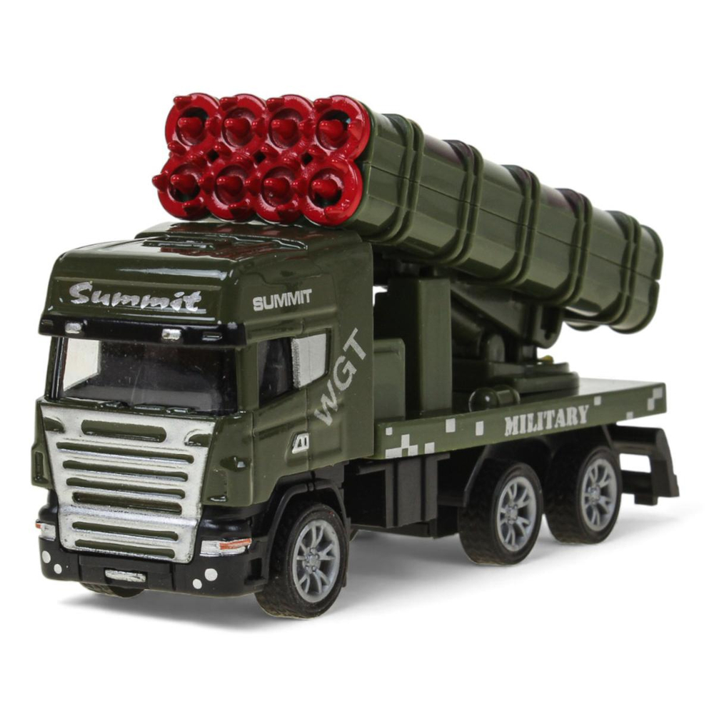 Автовоз 19*8*5,5см. + военная машинка, в ассорт. коробка W2213-19