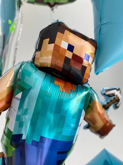 Воздушные шары Майнкрафт №3662