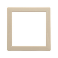 Декоративная вставка для металлических рамок "Avanti", бежевая, 1 пост (2 мод.)