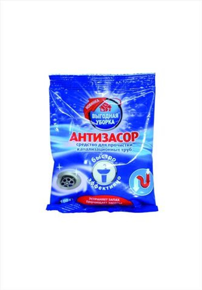 Средство для чистки канализационных труб "Антизасор" 100г