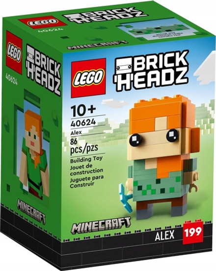 Конструктор LEGO BrickHeadz Майнкрафт Алекс 40624