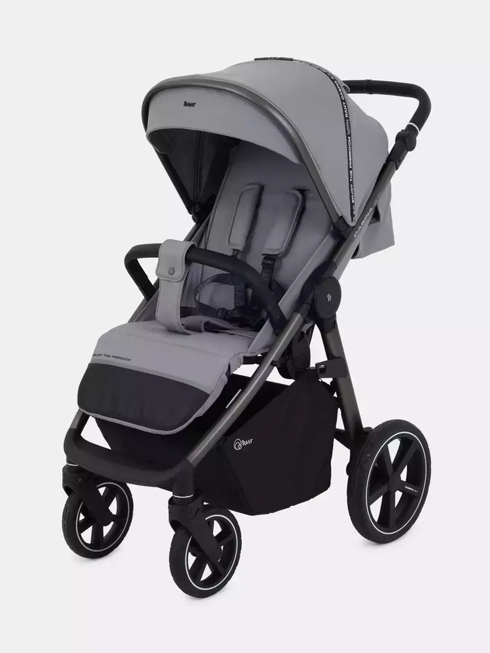 Коляска детская RANT "CASPIA 2.0" RA100 Grey