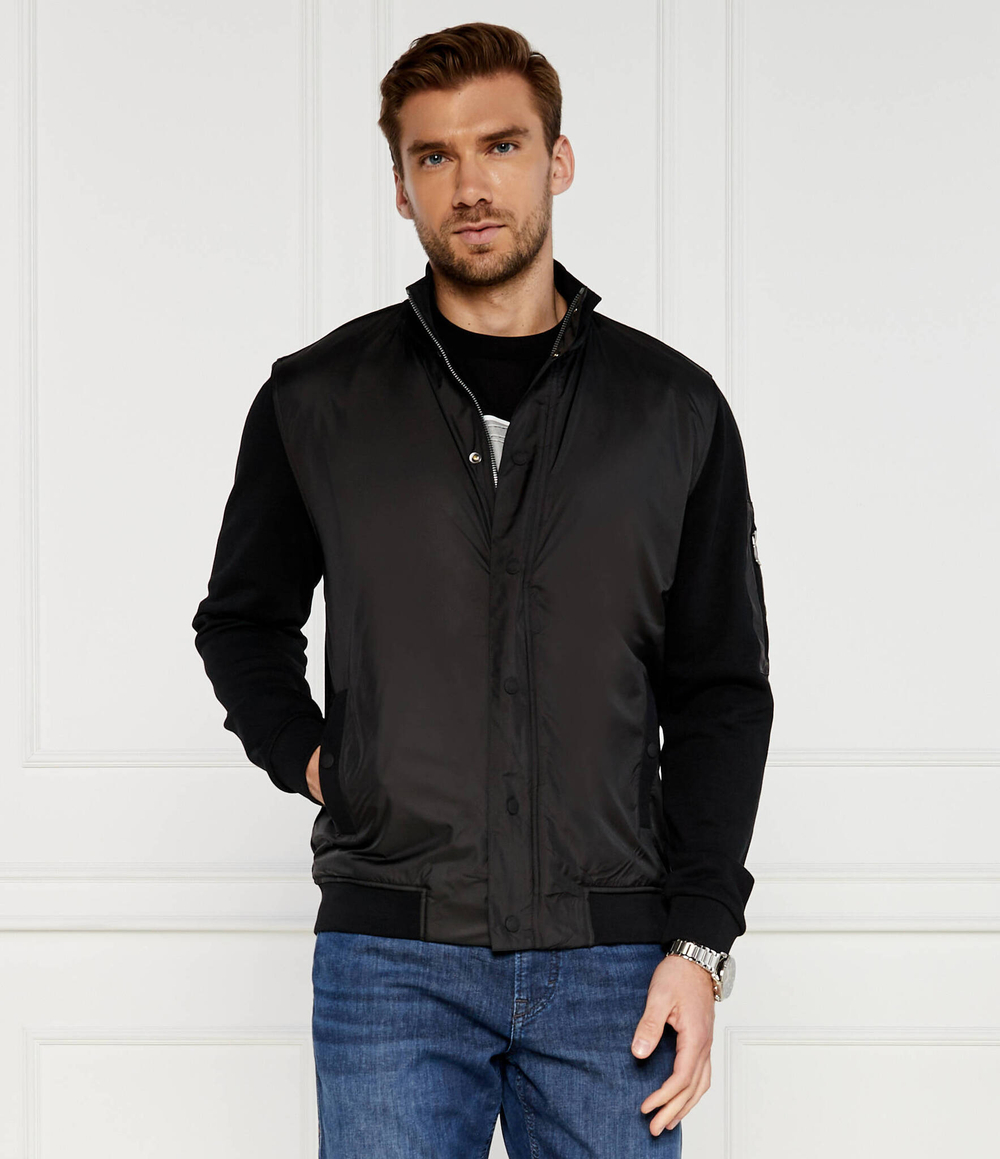 Куртка бомбер Savino Joop! Jeans - черный(30042358)