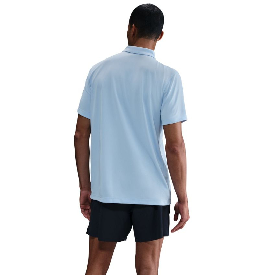 Теннисное поло Nike Court Dri-Fit Solid - celestine blue/black