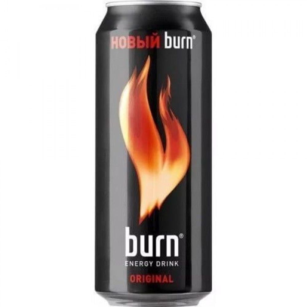 Напиток энергетический б/а Burn, Original, 0,449 л