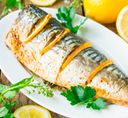 Скумбрия с лимоном запеченная в духовке