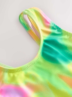 Купальник слитный для девочки Next E76-814, Желтый, Оранжевый