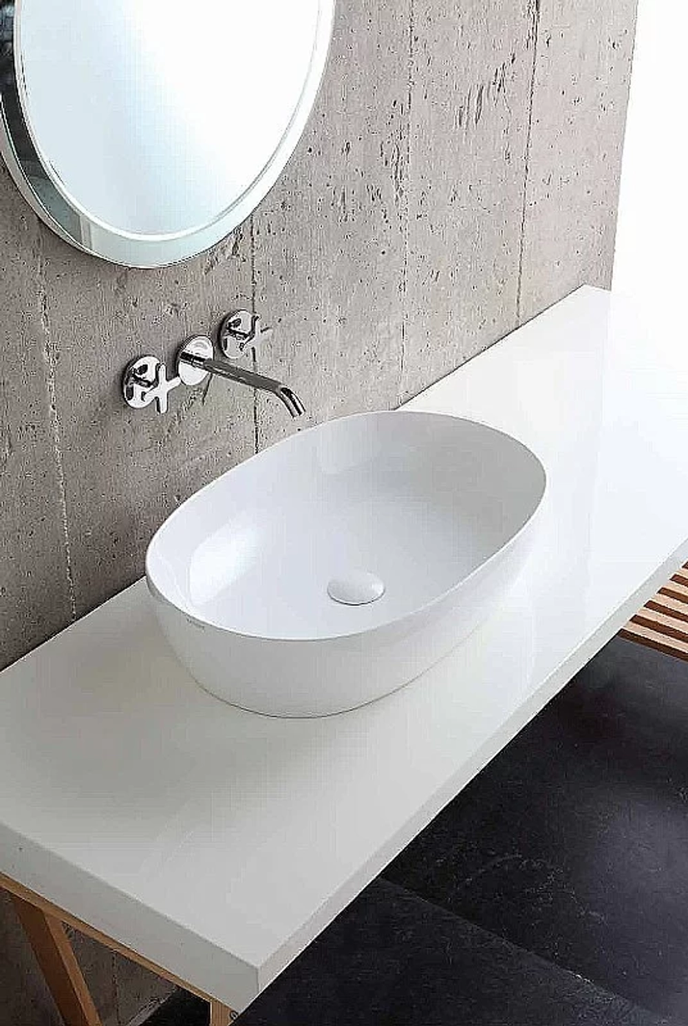 Раковина накладная Azzurra Elegance 60 ECI60 bi*0 белая