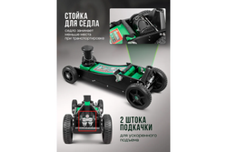 Домкрат гидравлический RF-T830018ZMT подкатной 3,5т (h min 155мм.h max 710мм) ROCKFORCE