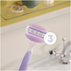 Сменные кассеты для бритвы Gillette Venus ComfortGlide Breeze с гелем для бритья, 2 шт