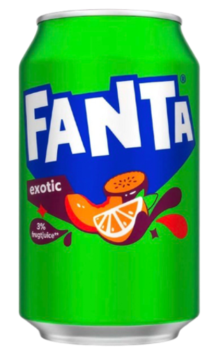 Газированный напиток Fanta со вкусом экзотические фрукты