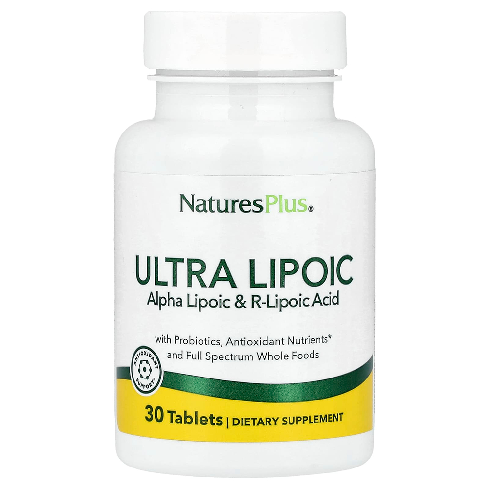 NaturesPlus, Ultra Lipoic, 30 таблеток