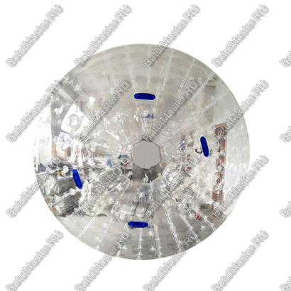 Гидро/аква зорб "Кристалл", ПВХ, диаметр 3 м, два входа