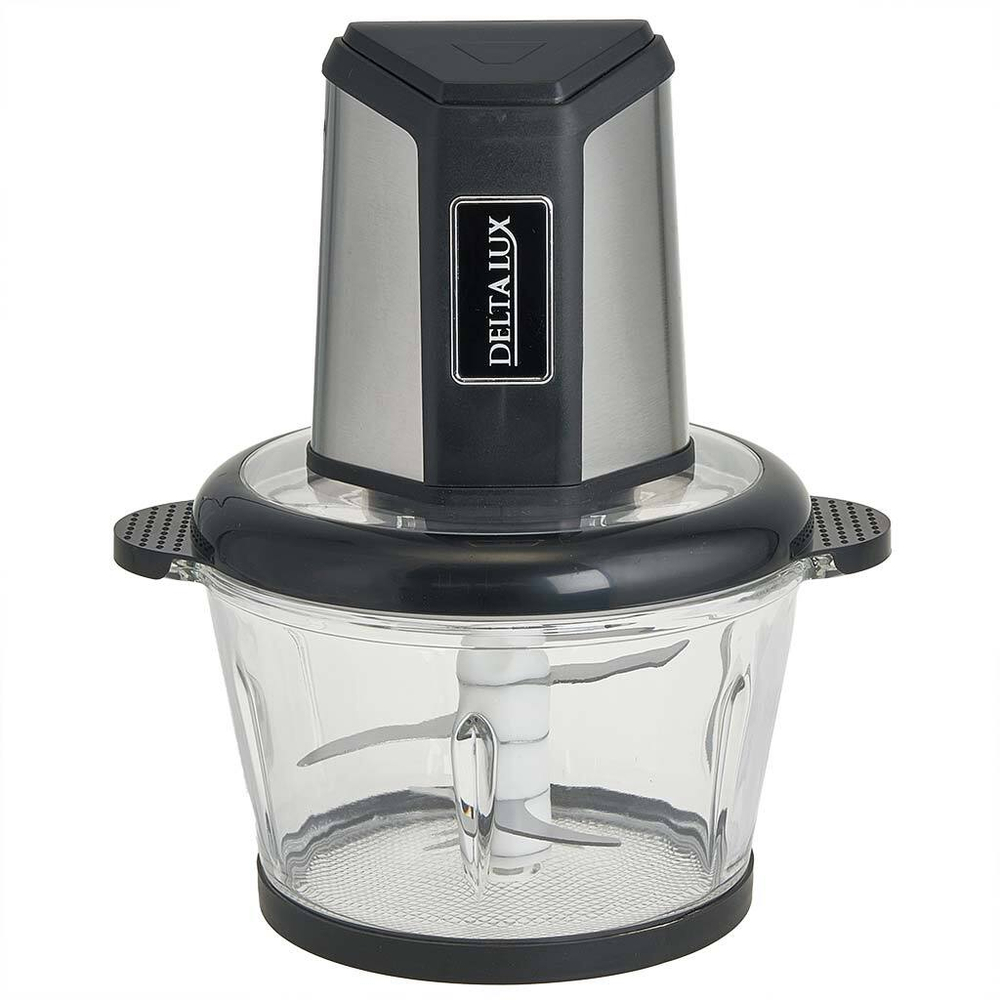 Измельчитель электрический 800 Вт, 2 л DELTA LUX DE-7405 черный