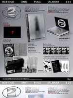 Альбом (G)I-DLE - 2 2nd Album RANDOM Version