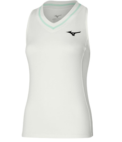 Женский топ теннисный Mizuno Frontier - белый