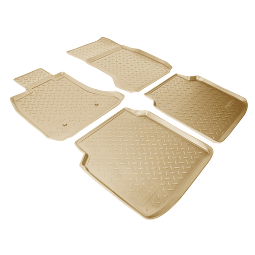 Ковры в салон Norplast/Unidec для BMW 7 в кузове F02 (2008-2015)Полиуретан, арт.NPL-Po-07-41-B