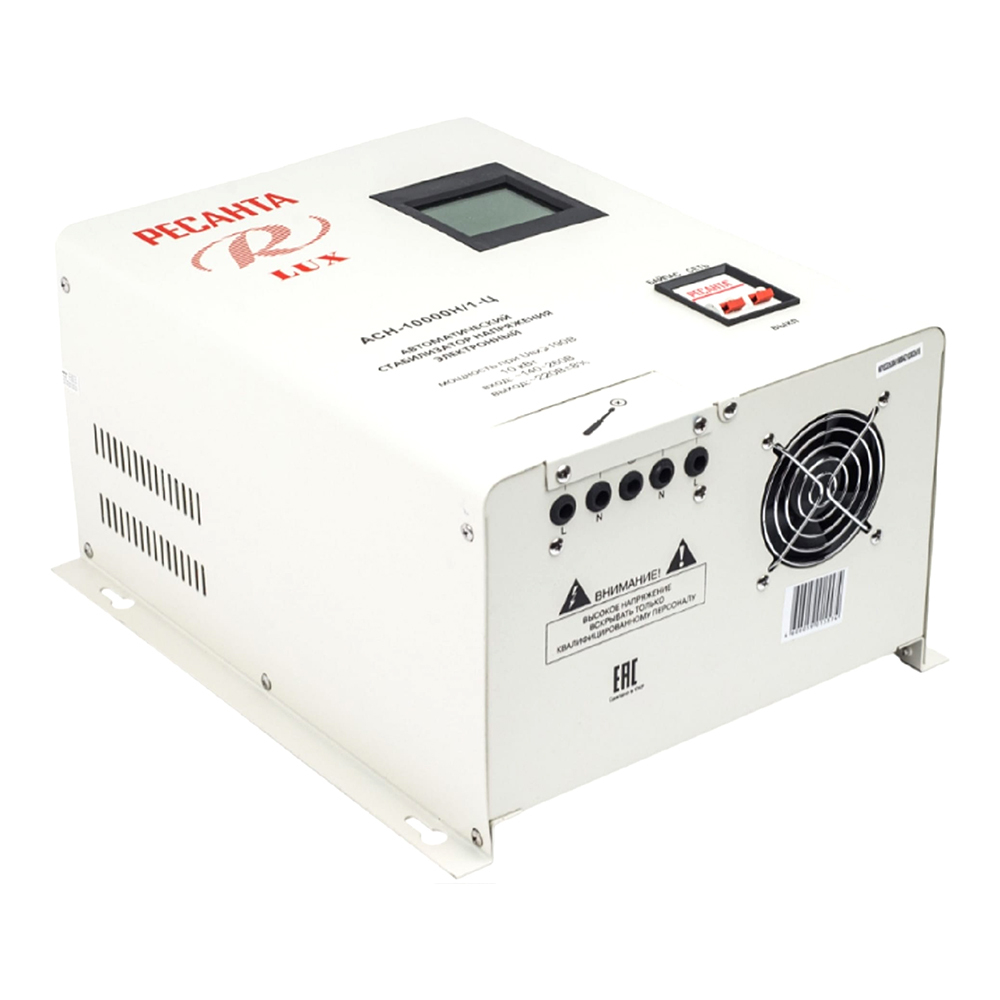 Силовой стабилизатор напряжения Ресанта АСН-10000Н/1-Ц