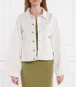 Джинсовая куртка CALVIN KLEIN JEANS - белый(J20J223430)