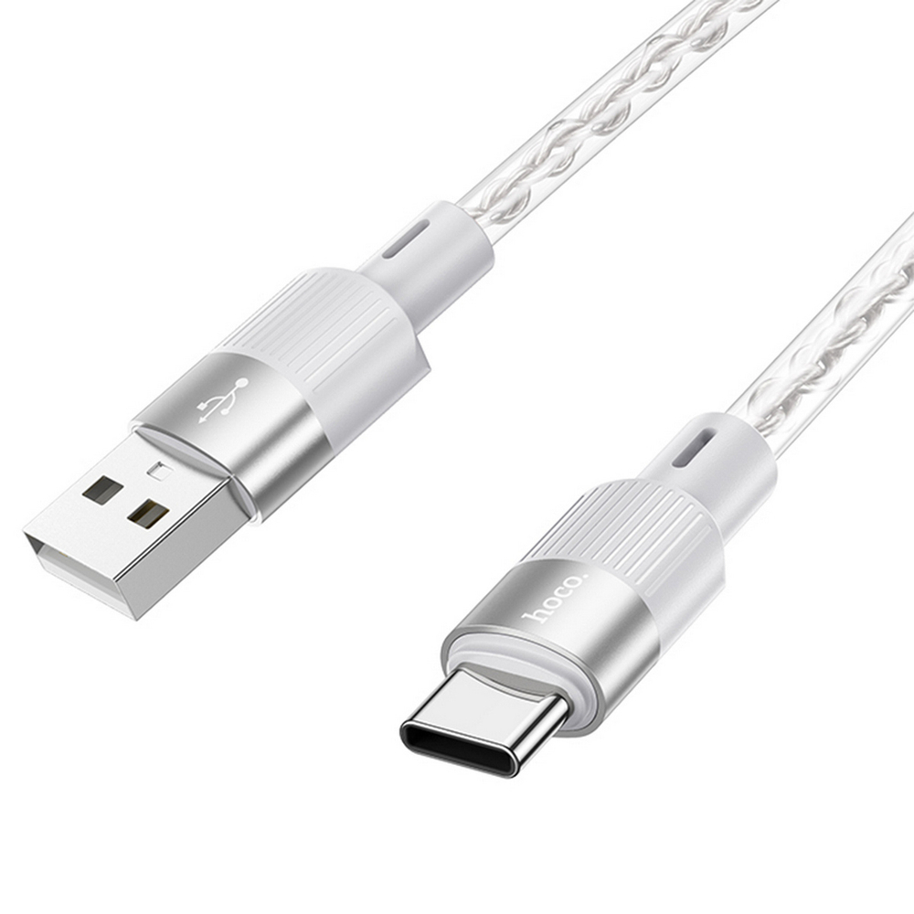Кабель USB x Type-C -1.0м. Hoco.X99 (3A) огнестойкий