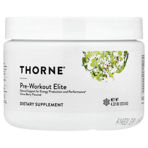 Thorne, Pre-Workout Elite, цитрусовые, 122,6 г (4,32 унции)