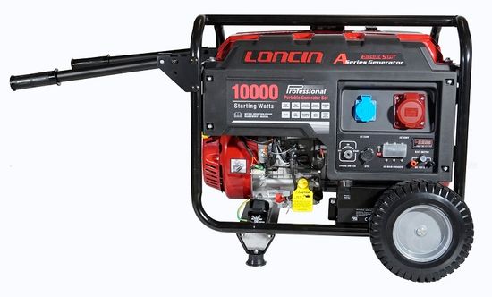 Бензиновый генератор "LONCIN" LC10000D-AS (220/380 В)