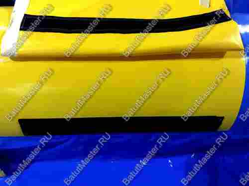 Надувной батут-горка с бассейном «Пляжный оазис», 21*7*7 м