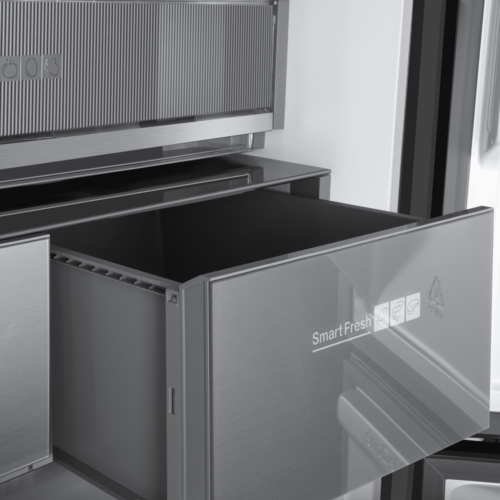 Холодильник с инвертором MAUNFELD MFF190NFB01