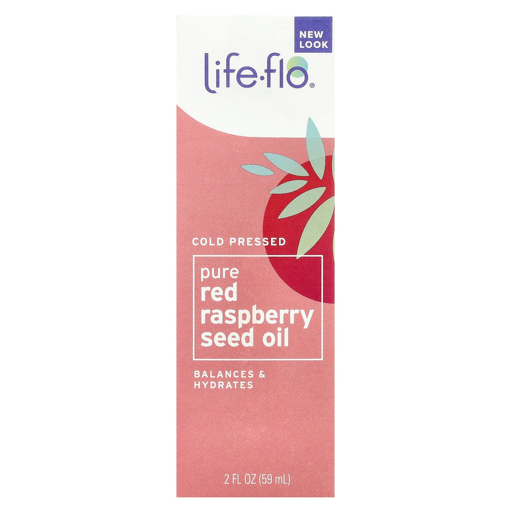 Life-flo, чистое масло семян красной малины, 59 мл (2 жидк. унции)