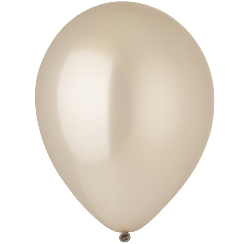 Шар латексный Металлик 13 см (Серебро)