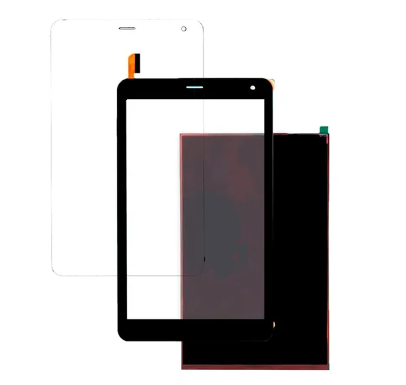 Комплект дисплей, тачскрин и пленка для Dexp Ursus B38 3G