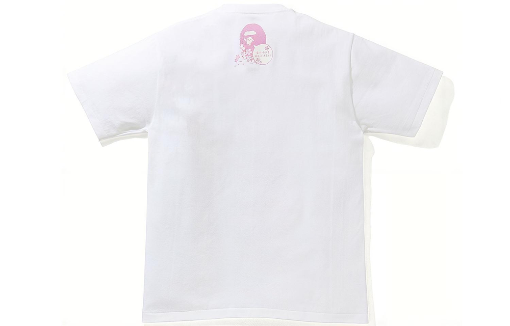 A Bathing Ape Sakura Tee Ss21 белый