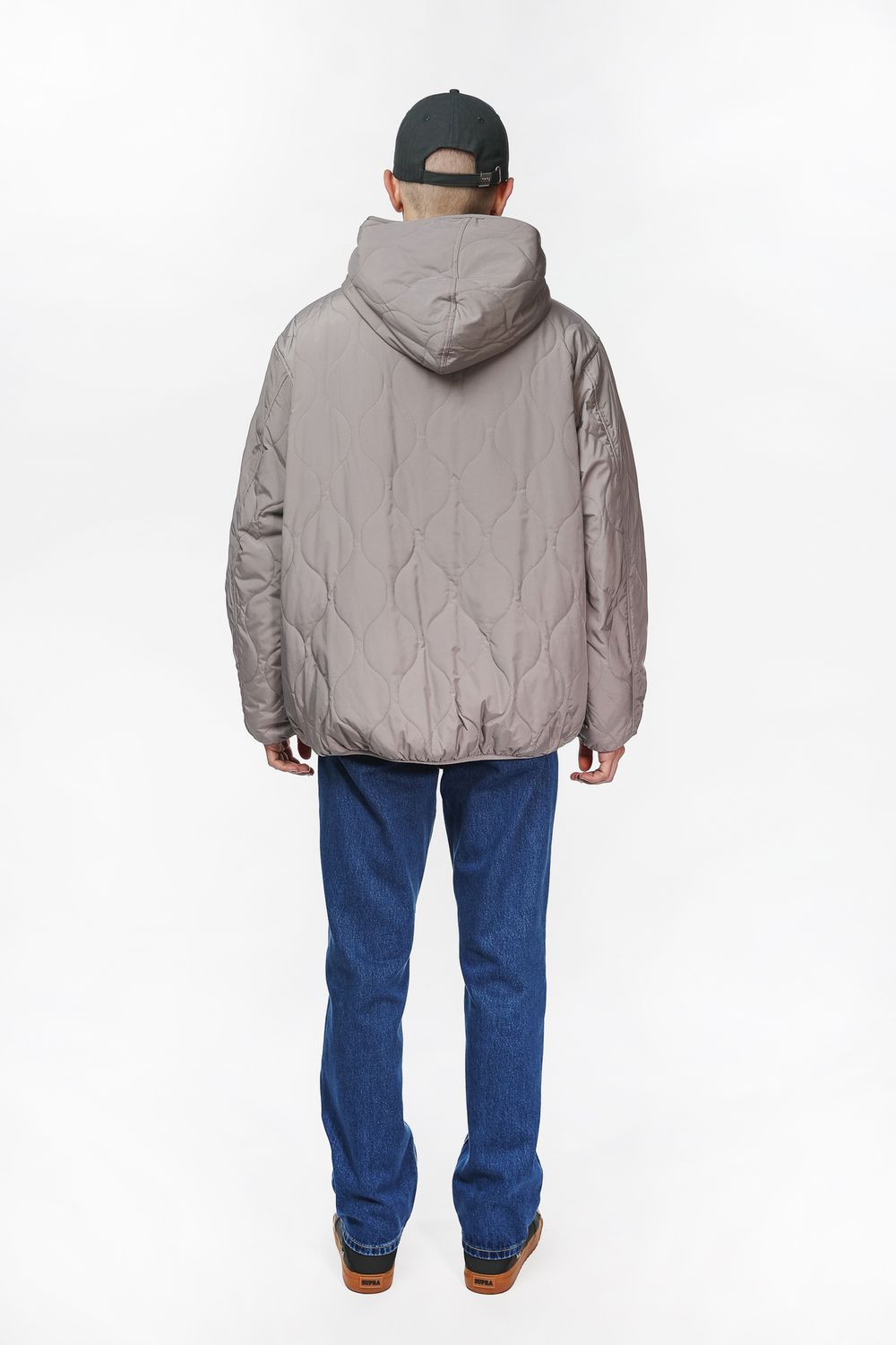 Куртка Ymkashix двухсторонняя Liner серая