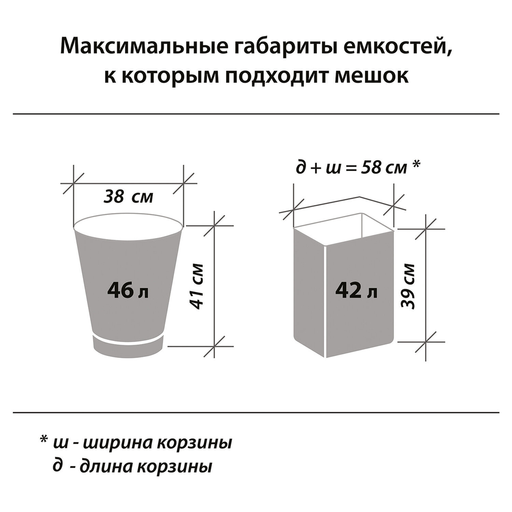 Мешки для мусора 60 л, черные, в рулоне 20 шт., ПНД 10 мкм, 60×70 см, LAIMA стандарт, 4 упаковки.