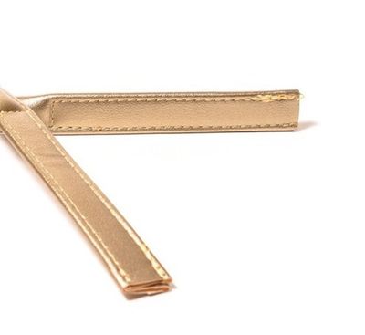 Ручки сумочные круглые узкие 75см, бронза [3311]