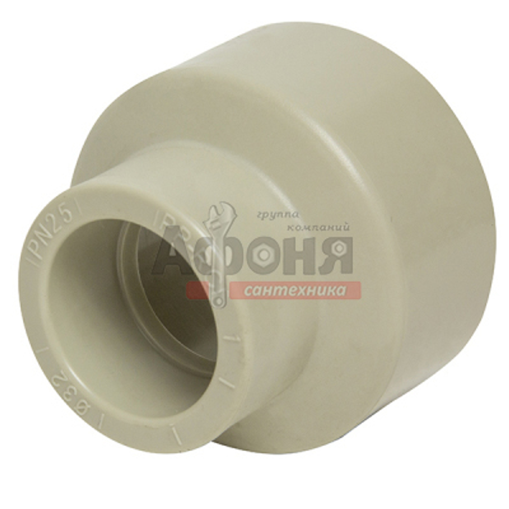 Муфта переходная 63/32 нар/вн VRT® СЕРЫЙ (Россия)
