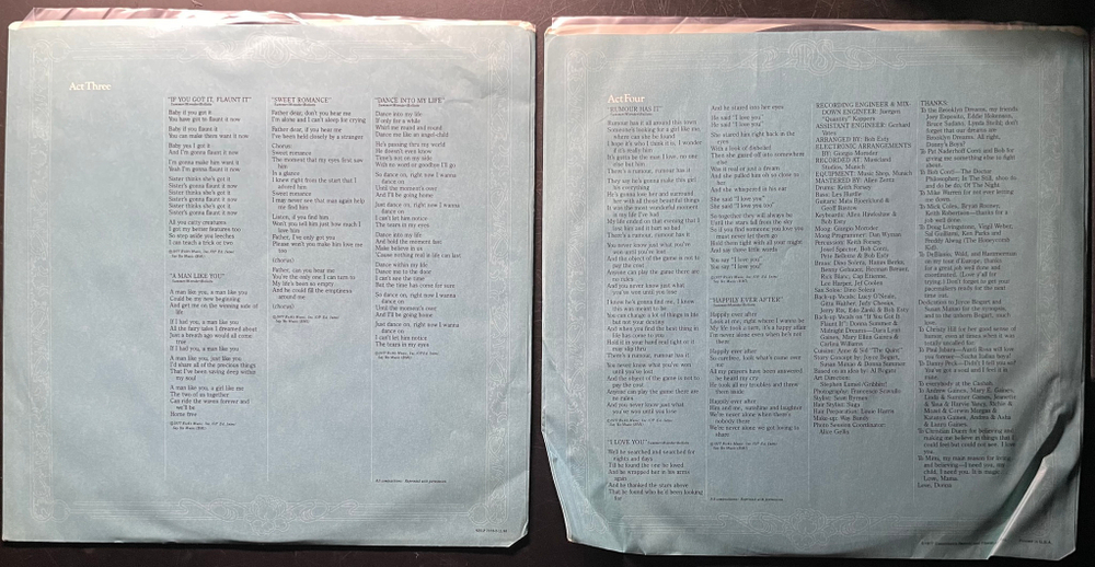 Donna Summer ‎– Once Upon A Time 2LP (США 1977г.)