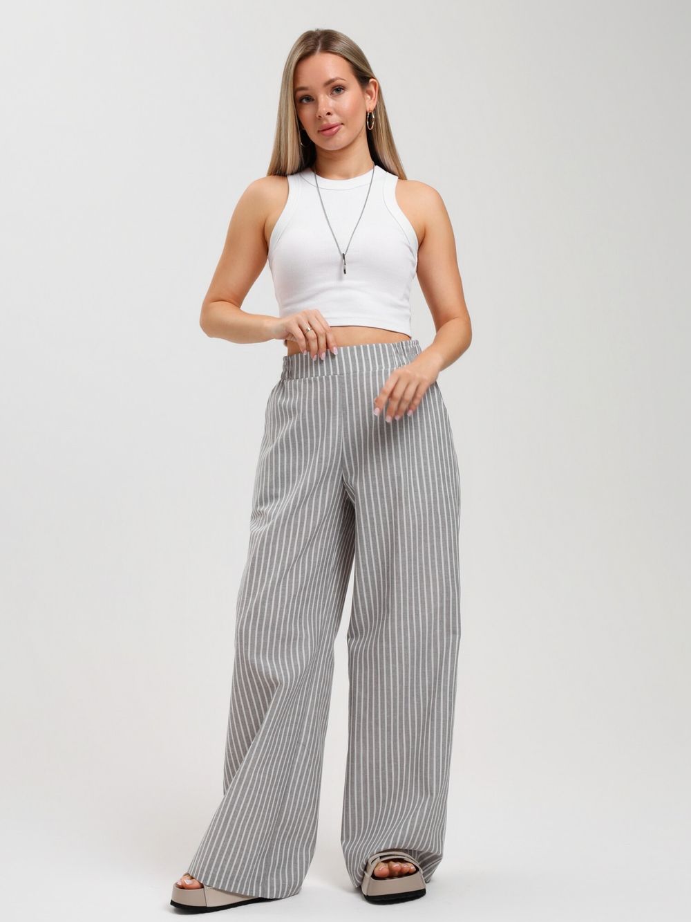 Брюки Летний день-2 Виотекс СЕРЫЙ