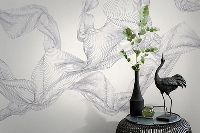 Обои и панно Affresco, коллекция  Line Art