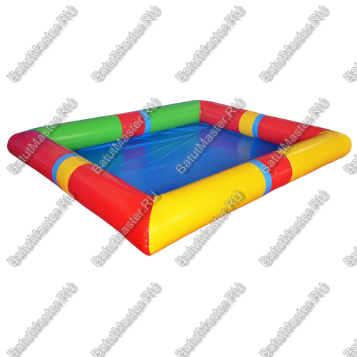 Прямоугольный надувной бассейн "Яркие выходные" 7*4*0,65 м