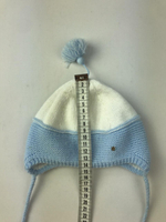 Шапочка с помпоном на 12 месяцев