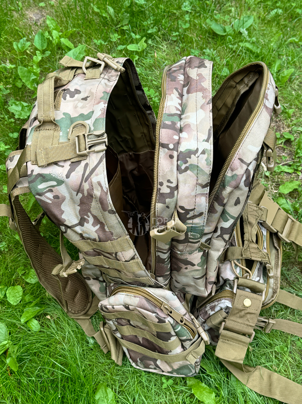 Рюкзак тактический Legioner 55 л с подсумками Cordura 600D Мультикам