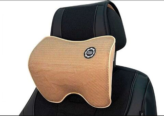 Подушка на подголовник Coolpart - MAXIMAL (1шт) - 1-BGBG-BG бежевый/ бежевый кант